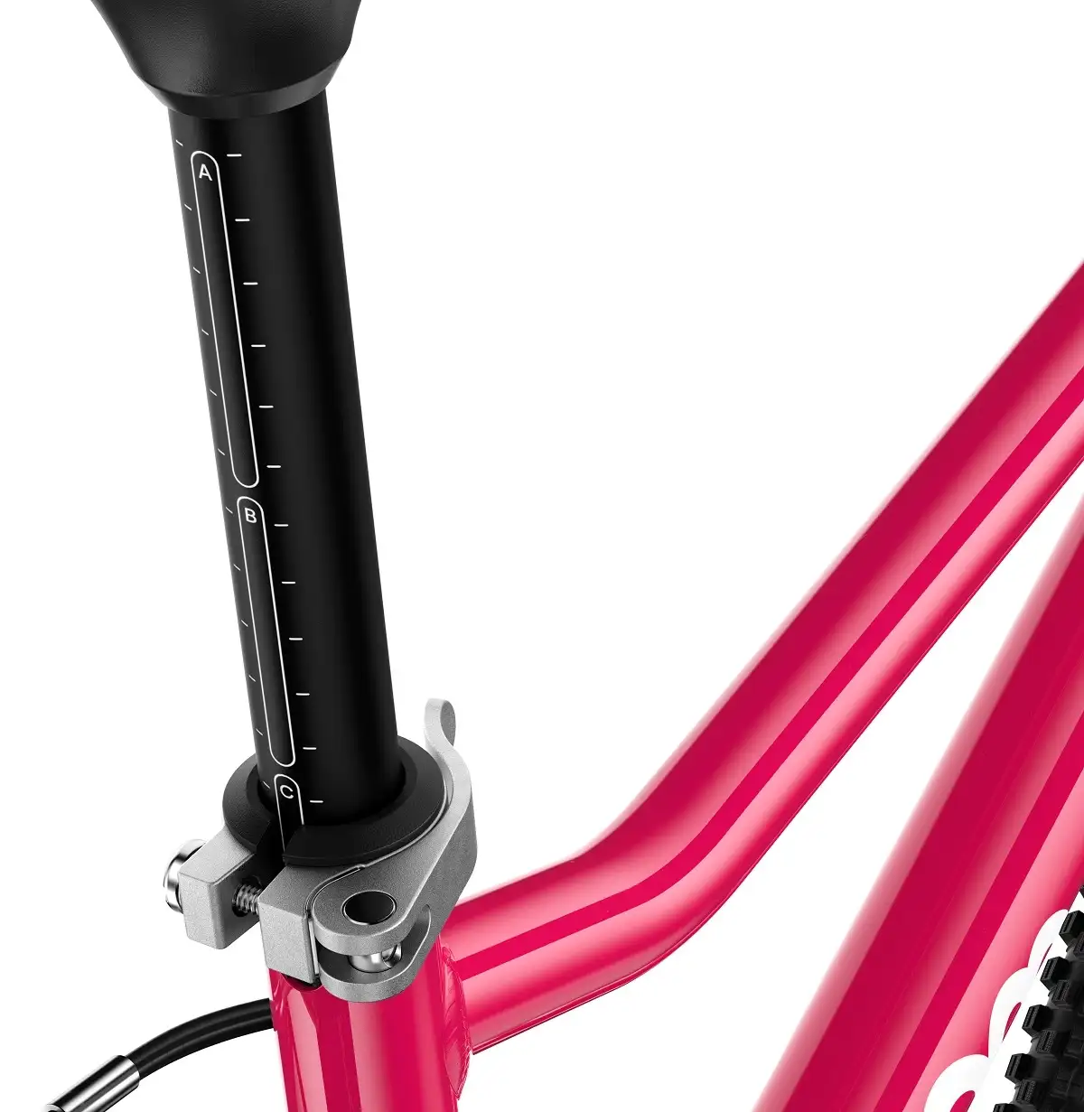 Woom Go 3 16" Hot Pink - Bilde 7